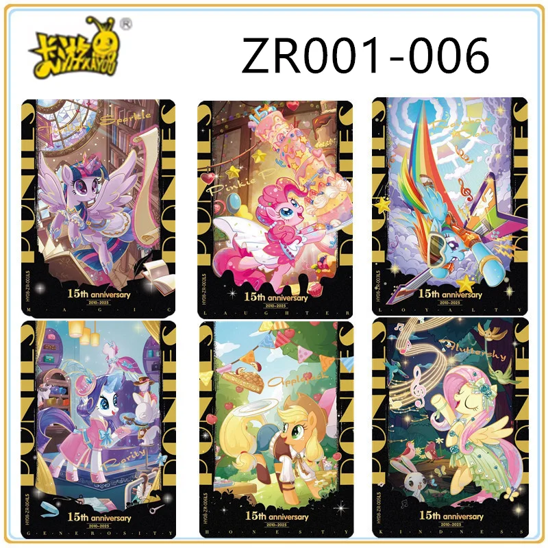 

Оригинальная коллекция KAYOU в наличии My Little Pony Moonlight Vol. 8 редких карточек ZR SGR SSR UR, игрушка в подарок, открытка принцессы, подарки на день рождения
