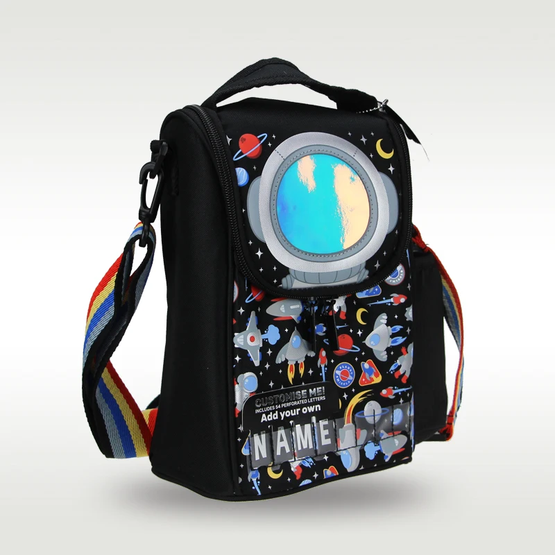 Sm igg le-Sac à lunch original pour enfants, sac messager pour garçon, astronsomcool noir, étanche, 9 pouces, Australie, vente chaude