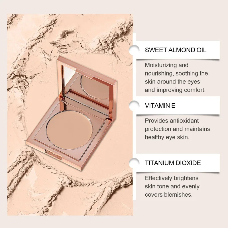 คอนซีลเลอร์น้ําหนักเบาปกปิดตามธรรมชาติของสิวจุดสิวแต่งหน้าติดทนนานผิวกระจ่างใสแต่งหน้าระบายอากาศ