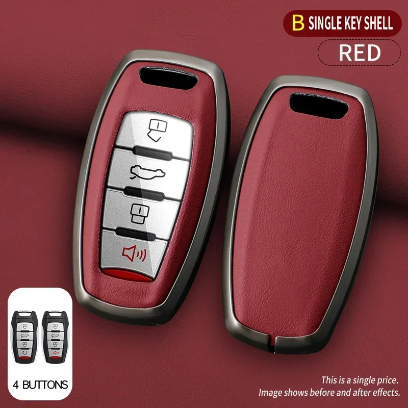 

Zinc Alloy Car Key Case Cover For Great Wall Haval Jolion 2022 H6 H7 H4 H9 F5 F7 F7X F7H H2S GMW Dargo Shell Fob Accessories