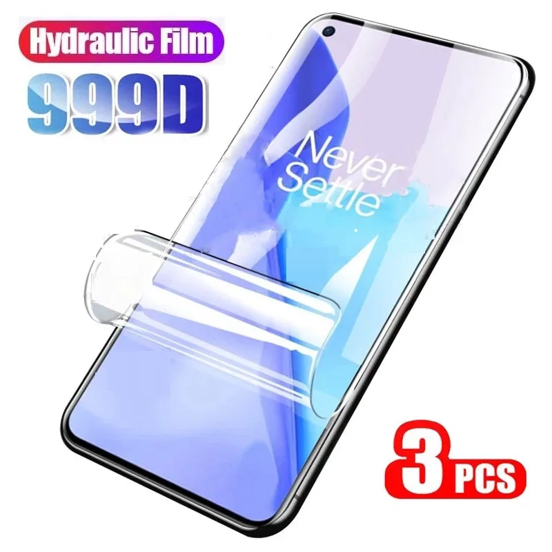 3PCS 700D Soft Hydrogel Film For Oneplus 10 Pro 10T 10R 5G Full Screen Protector Protective Film Not Glass