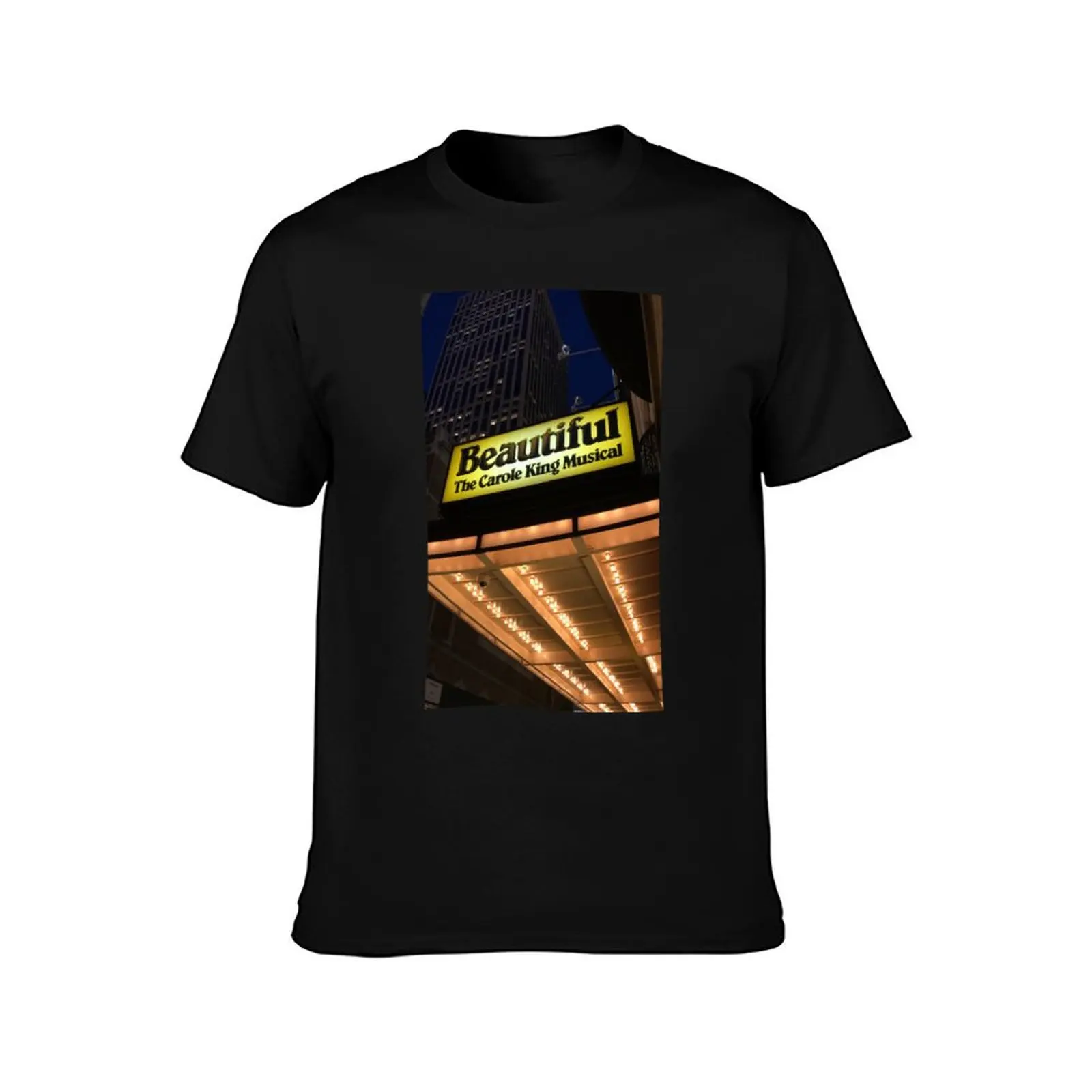 Beautiful: The Carole King Musical on Broadway T-Shirt High Elasticity Sports T-Shirt