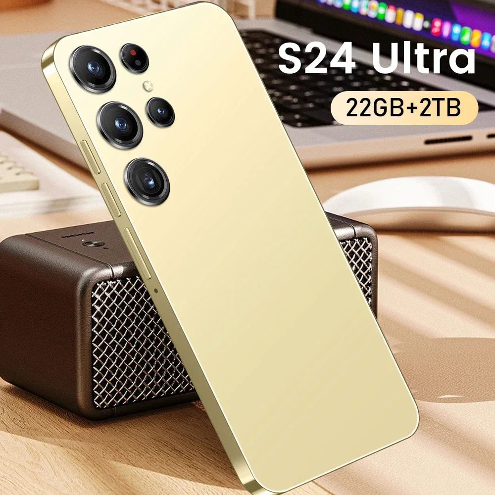 S24 Ultra Global Version Smartphone 5G 7.3HD Original Cellphones Snapdragon 8 gen 3 Android 14 Cell Phone 7800mAh Mobile Phones