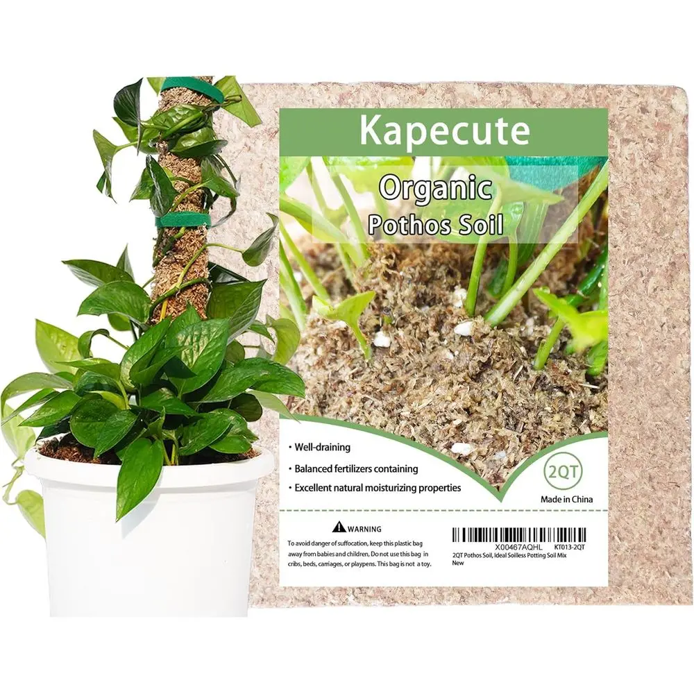 Pothos Soil, Ideal Potting Soil Mix for Indoor Plants Requiring Good Aeration and Fast Drainage