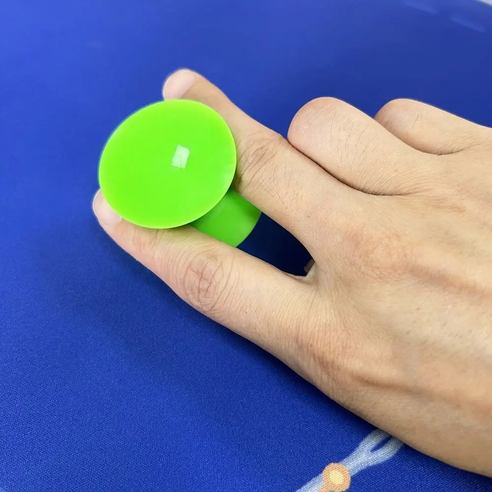 Fingers Tactile Worry Stones Smooth Texture Autism Friendly Sensory Stone Creative Portable Size Fidget Use