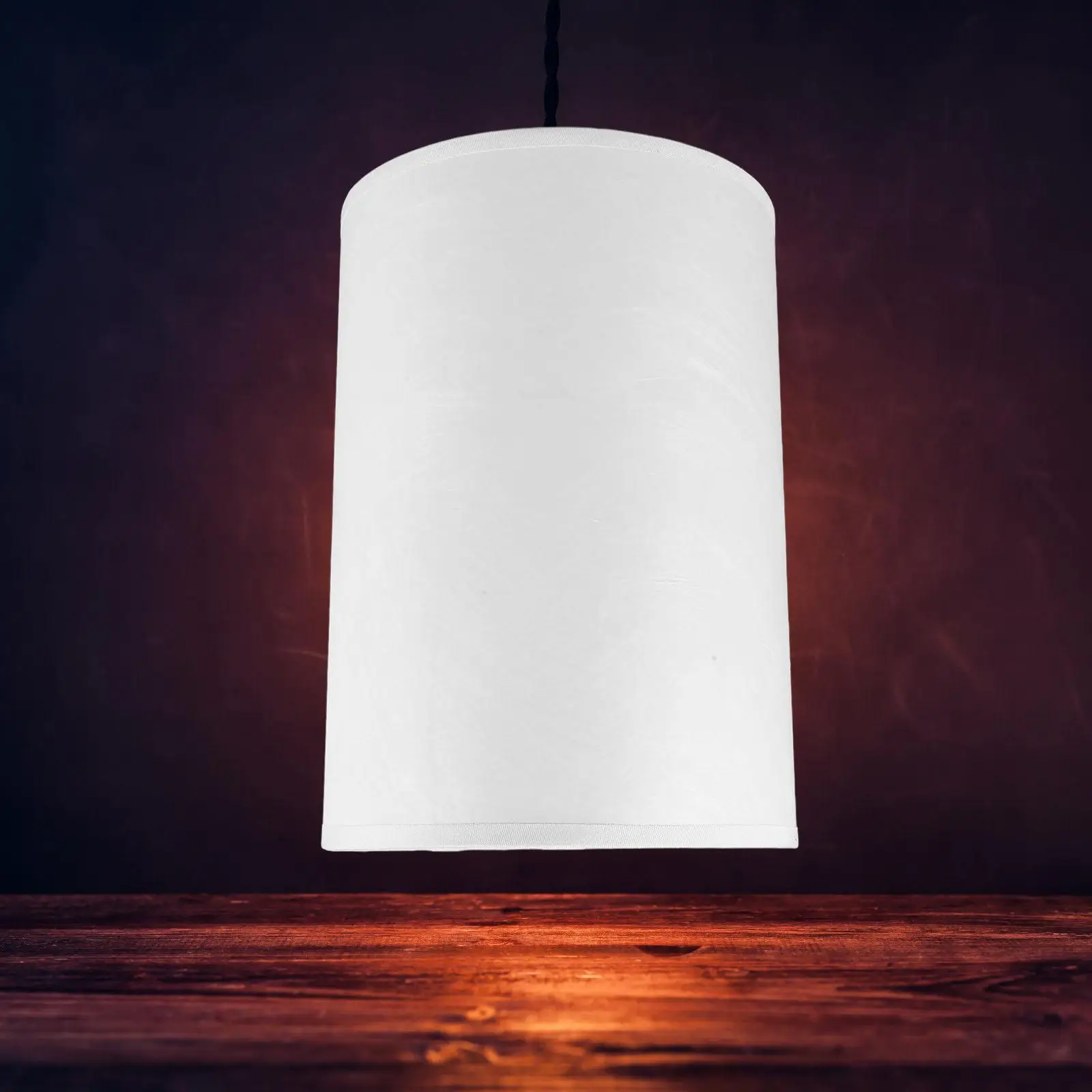 

Fabric Lampshade for Desk Crystal Soft Light Lampshades Metal Modern Decorative