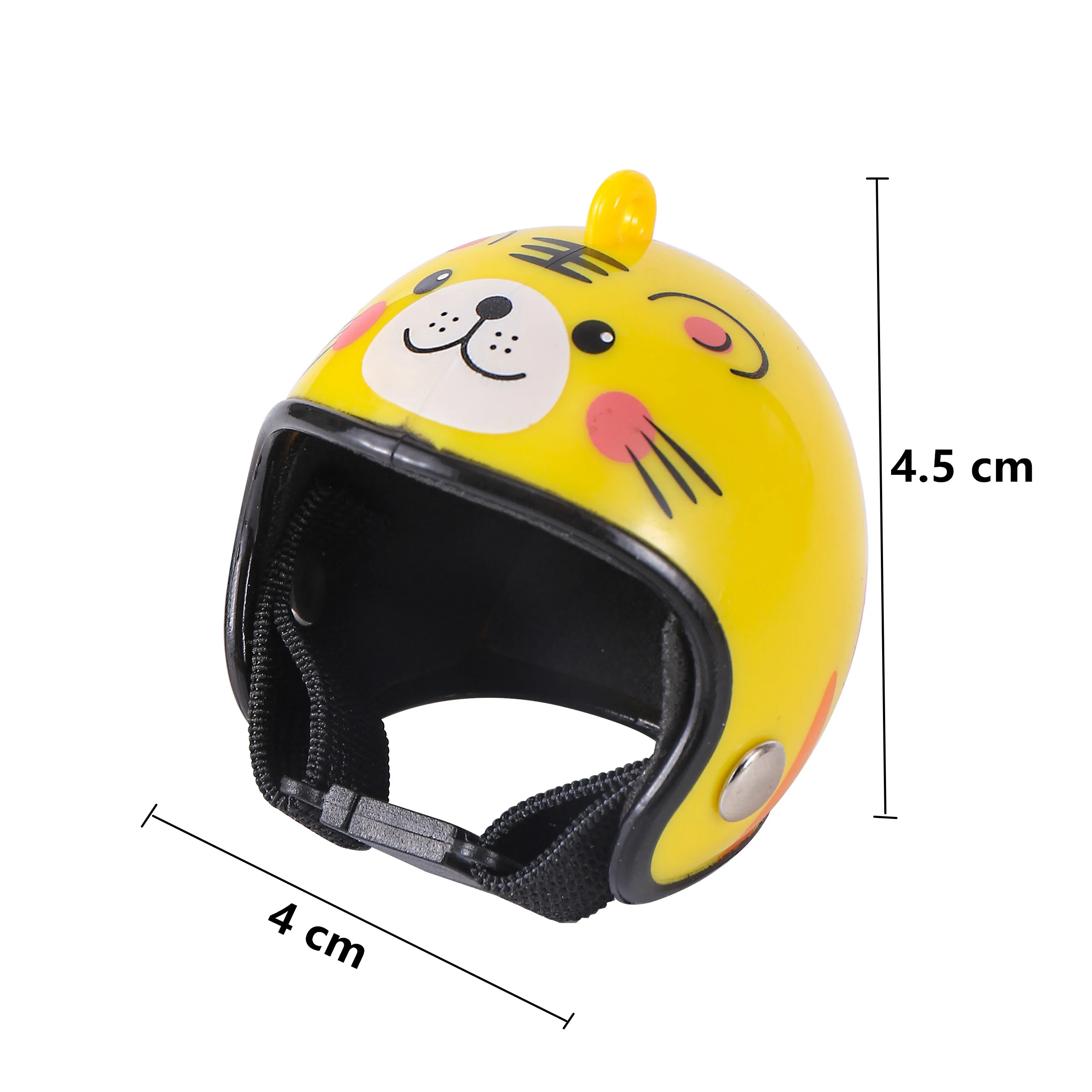 Chicken Helmet Interesting Pet Protection Bird Duck Quail Safety Helmet Bird Helmet Diy Cartoon Pattern Hen Helmet Pet Supplies