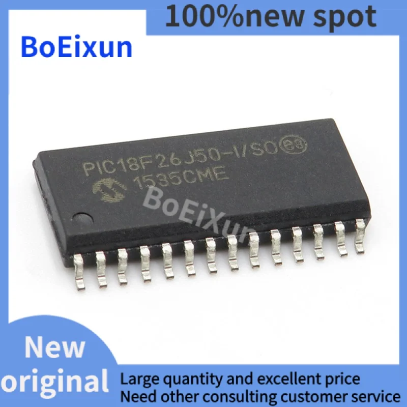 1-100 PCS PIC18F26J50-I/SO SMD SOP-28 18F26J50 8-bit Microcontroller-microcontroller Chip Brand New Original In Stock