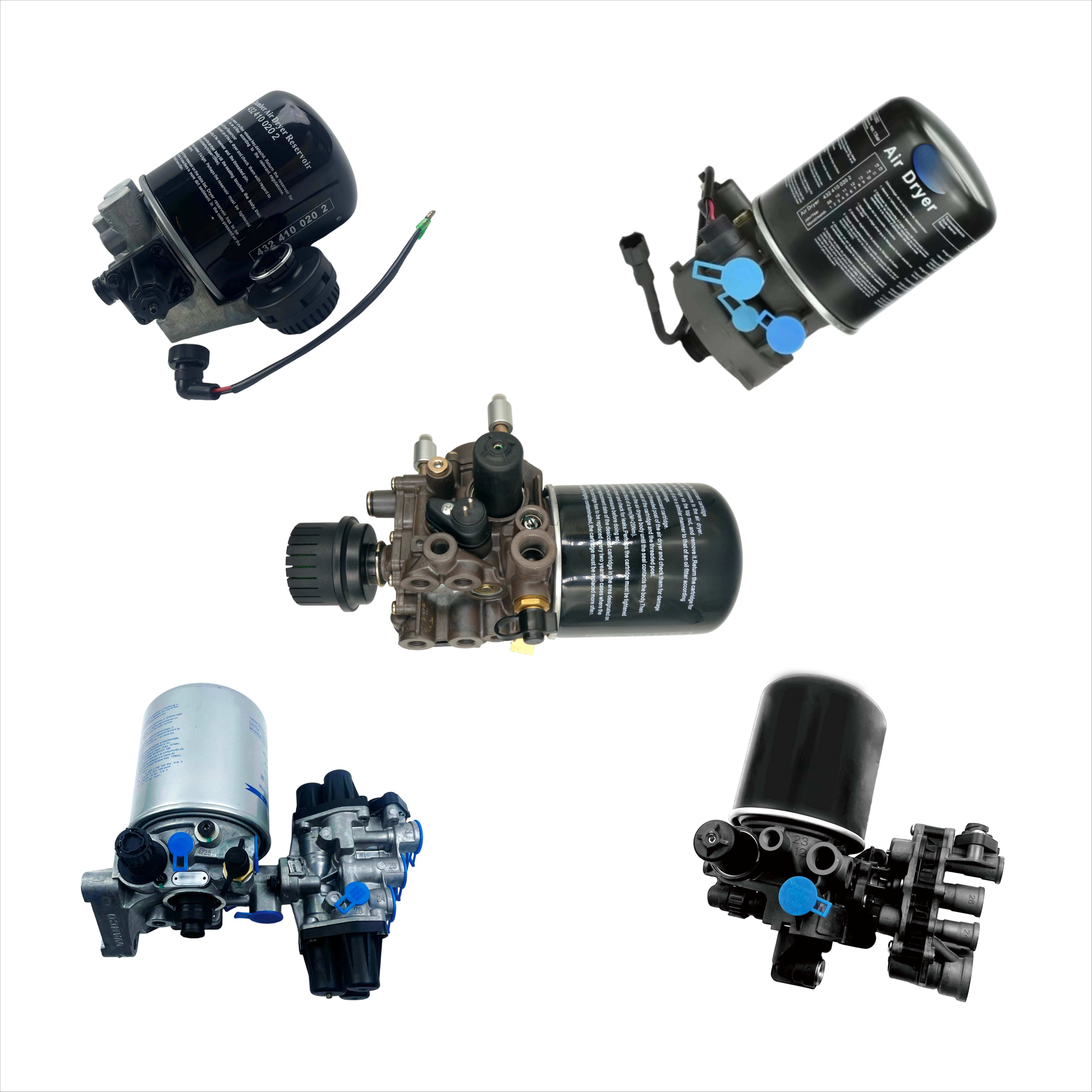 801266 800383 5004050 Air Dryer Assembly, Air Brake Processing Repair Spare Part for American Heavy Truck Machinery