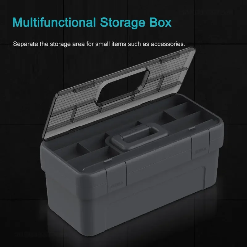 Xiaomi JIMIHOME 17-inch Toolbox Storage Box Household Handheld Plastic Box Car Hardware Electrician Storage Multifunctional Tool