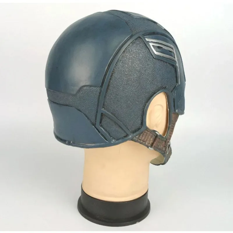 2025 aaa Movie Superhero USA Steve Captain Mask Soft Latex Full Head Breathable Halloween Party Cosplay Costume Props Ch