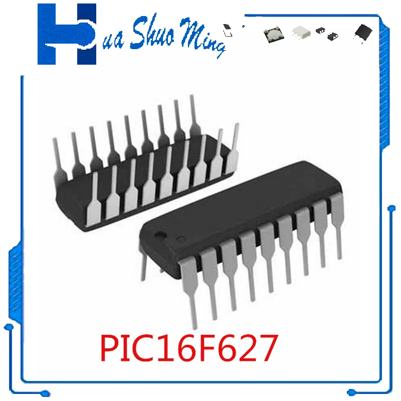 5Pcs/Lot    PIC16F627A-I/P PIC16F627 DIP18 MTA001M ZIP-27 LT1074HVCT TO220-5