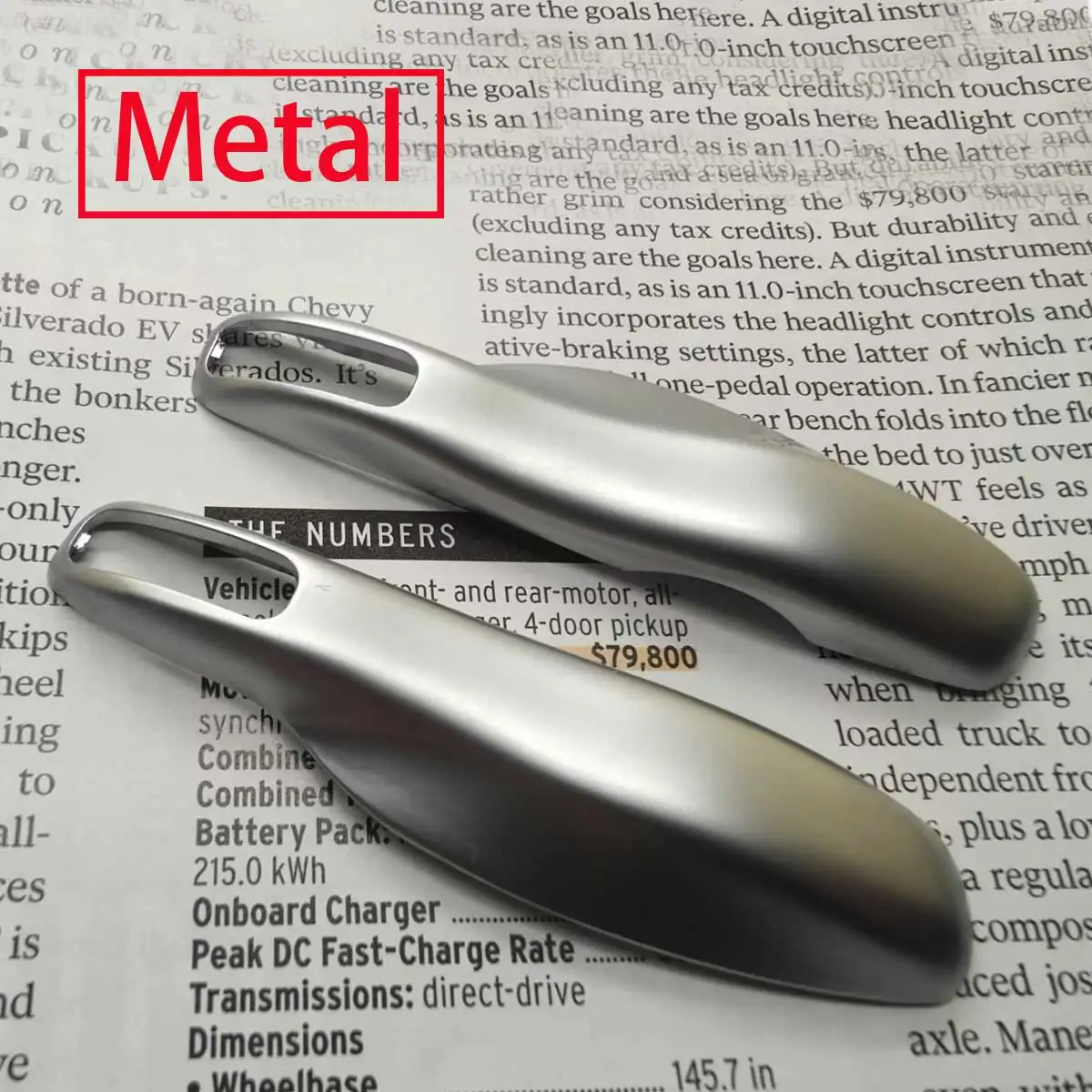 Car Key (Metal ) Trim Shell Cover Replace  For Cayenne Panamera Cayman 971 9YA 718 911 Macan Boxster Taycan