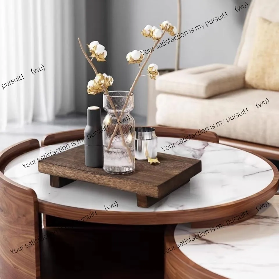 Wooden tray Bathroom tray Wooden storage board Storage Wooden board Vase Rectangle display