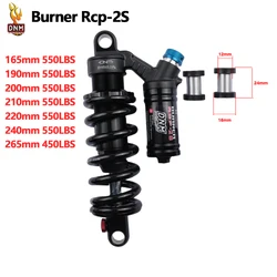 Dnm Burner Rcp2S Mountain Bike bicycle mtb Downhill DH Rear Shock 190mm 200m 220mm 240mm 550 Lbs 265mm 450 Lbs New Model Type