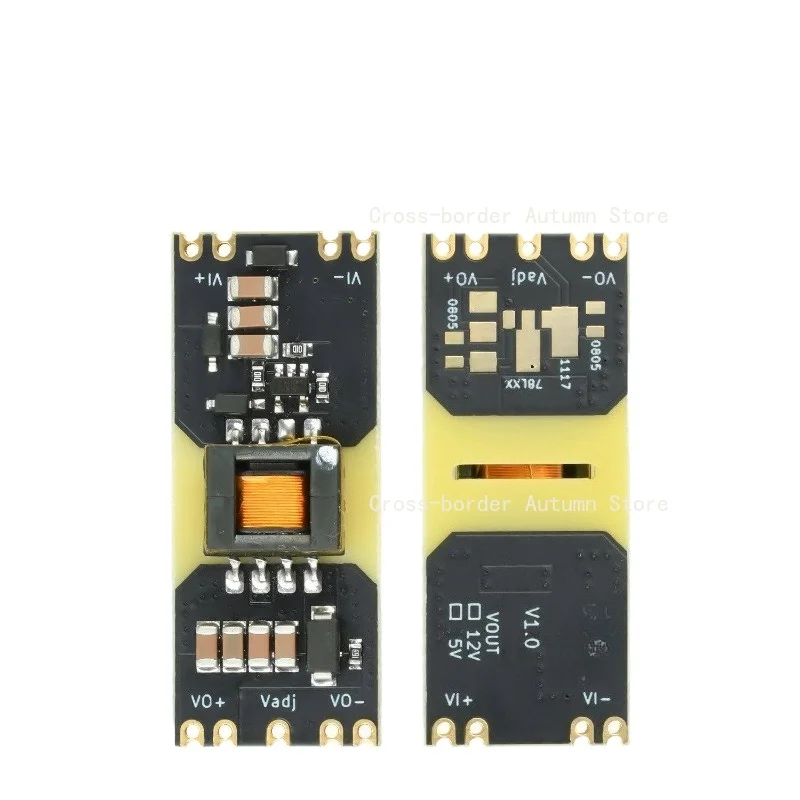 DC-DC Isolated Power Module 3-42V to 5V 12V Buck Boost Converter with Reserved LDO Port