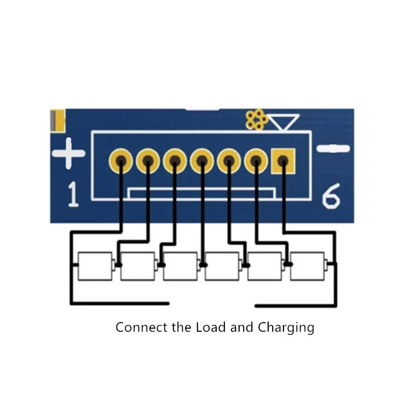 2,7 V/16 V LTO 6S Balance Board Ausgleichsschaltung Lithium-Titanat-Batterie/Super Farad Kondensator Schutzplatine