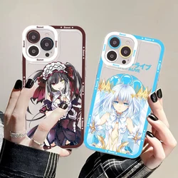 Date A Live Tokisaki Kurumi Phone Case For iPhone 13 14 Pro Max XS XR 12 11 Pro 13 Mini 6 7 8 Plus Soft Clear Back Cover