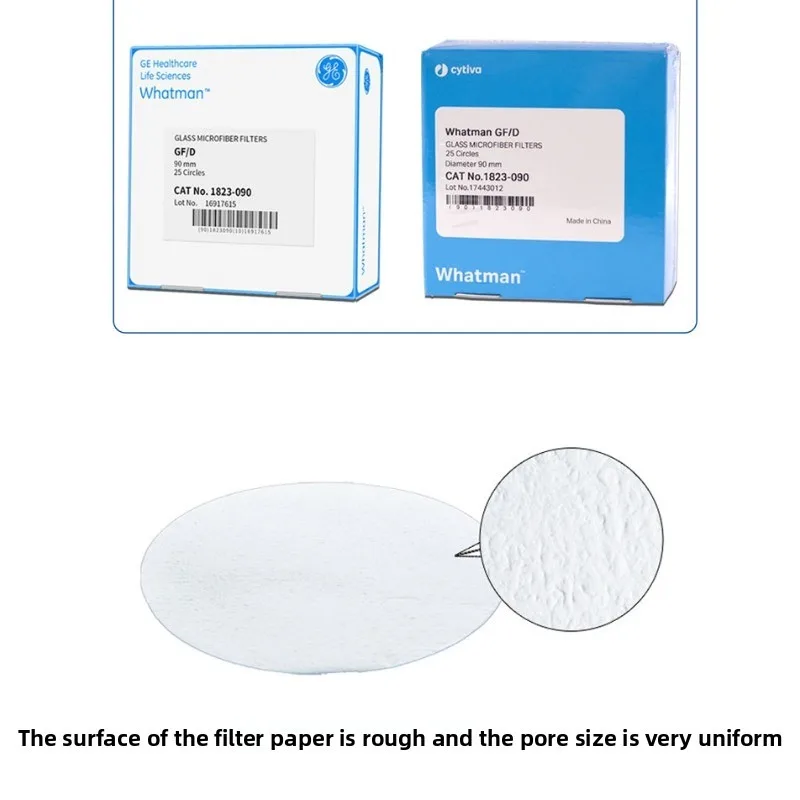 Whatman GF/D Glass Fiber Filter 1823‑142, Glass‑Fiber Separator for Sodium, Lithium‑Air & Aqueous Battery