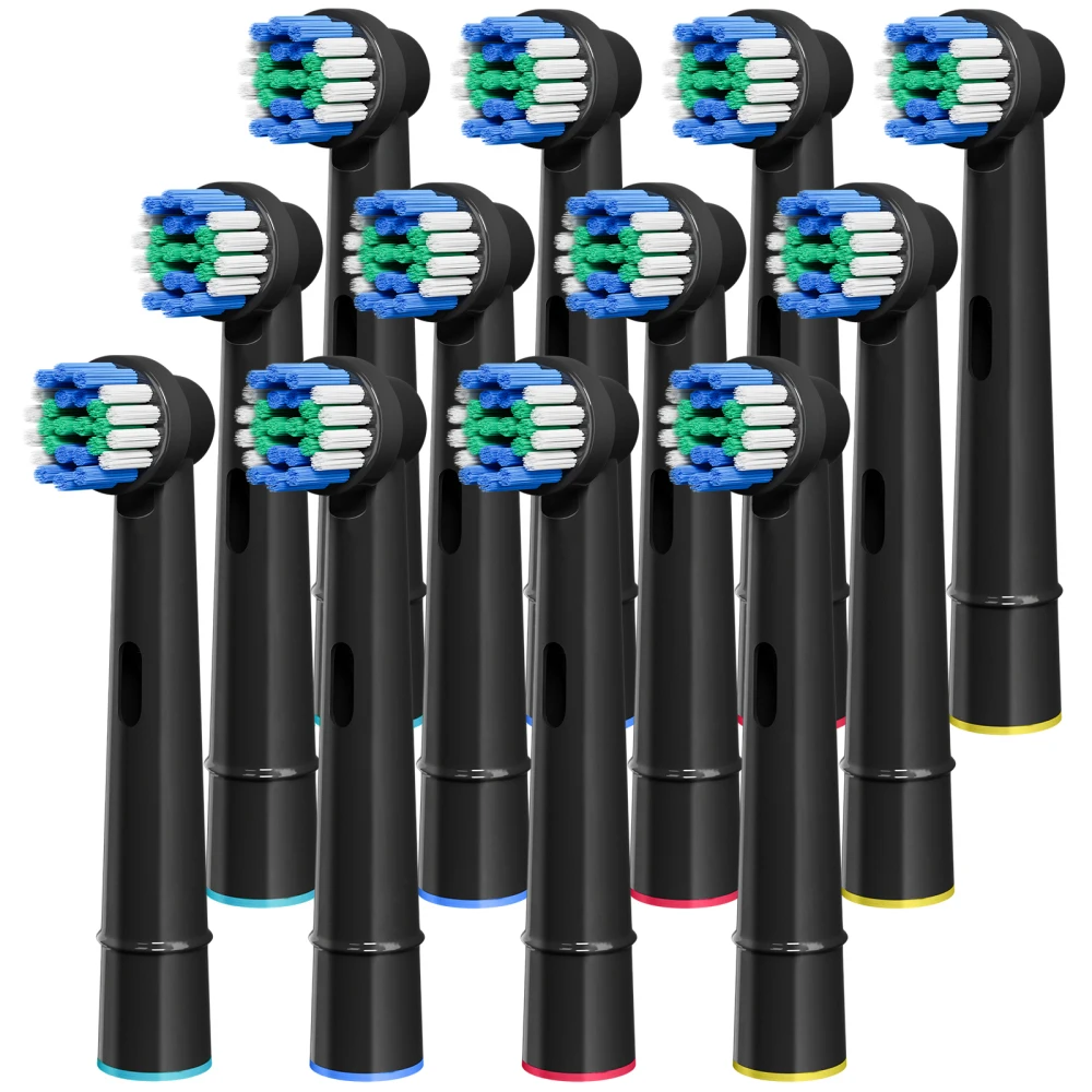 4-8-12-20pk Vervangende opzetborstels compatibel met Oral B elektrische tandenborstel, professionele tandenborstelkop voor Pro 1000 7000