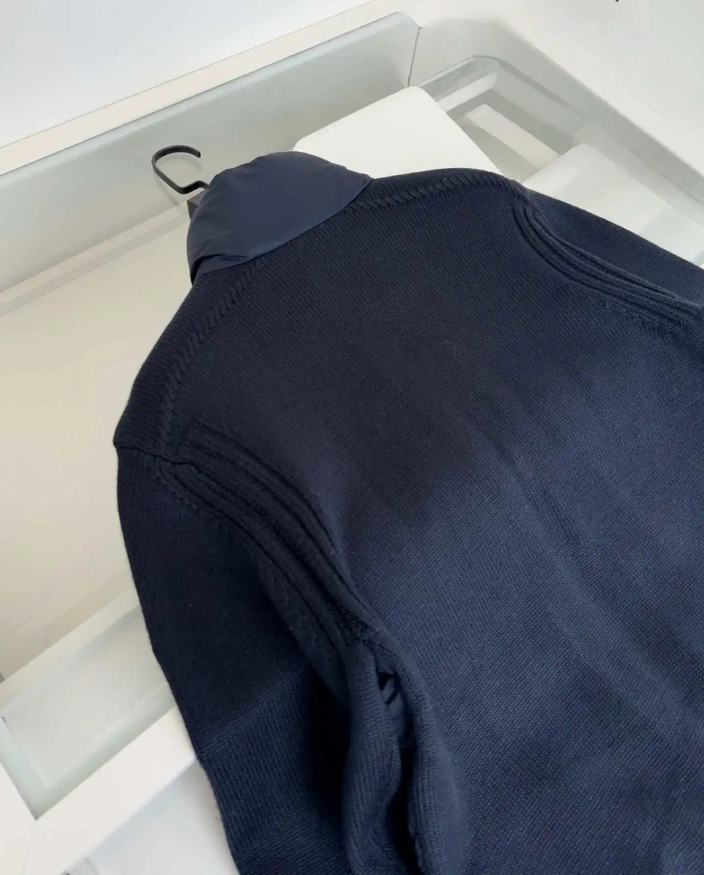 2025 الخريف الشتاء المرأة أسفل معطف الصوف متماسكة كم الوقوف طوق سترة منفوخة ملابس خارجية دافئة غير رسمية