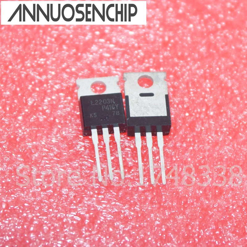 10PCS IRL2203N TO220 IRL2203 TO-220 IRL2203NPBF N-channel FET 116A 30V