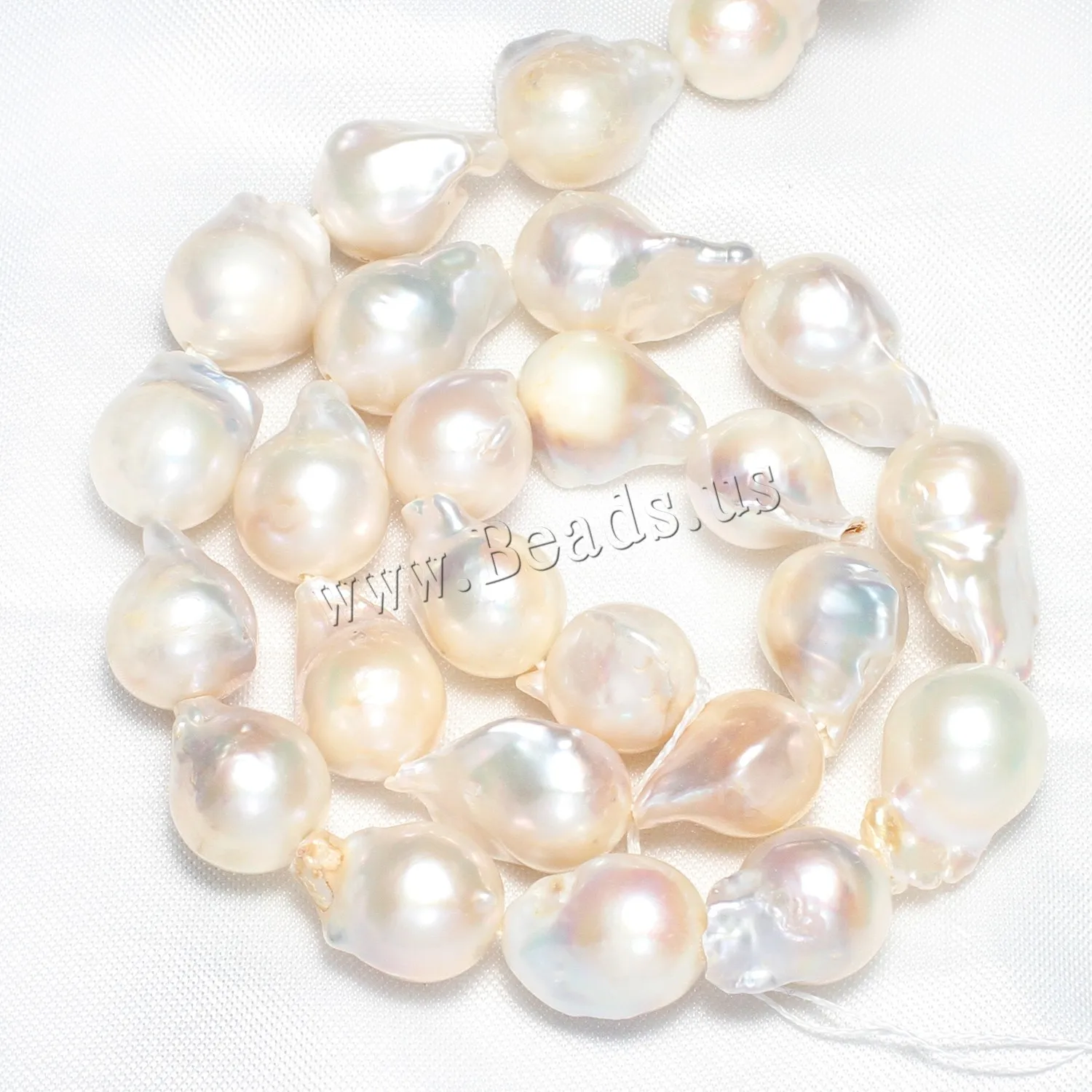 

Baroque Freshwater Pearl Beads Natural White Pearl 11-13mm Hole Approx 0.8mm Sold Per Approx 15 Inch Strand Necklace Bracelet