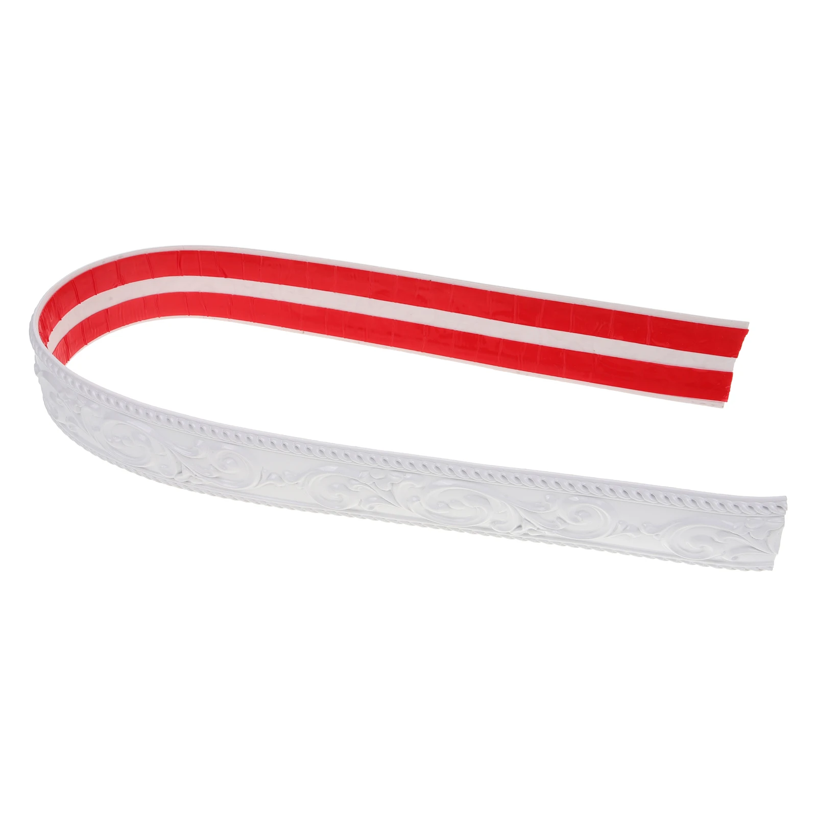 Elastyczna listwa uszczelniająca samoprzylepna do narożników ścian, łatwa instalacja, naklejana, dekoracja wnętrz, listwa narożna do ścian.