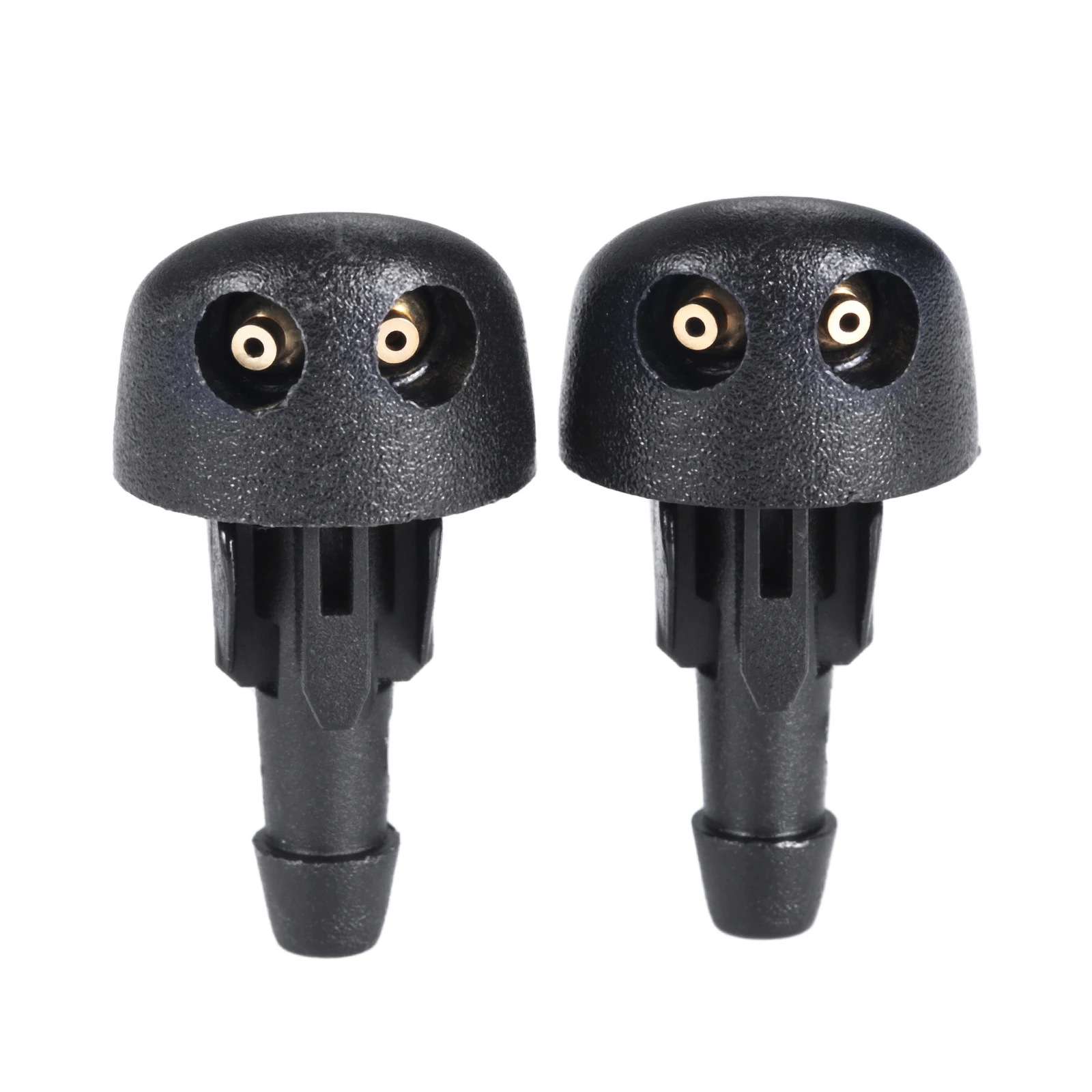 2Pcs Front Windscreen Wiper Washer Nozzle Jet for Renault Clio MK2 1998-2005 Part Number 7700413545 ABS Plastic Washer Nozzle