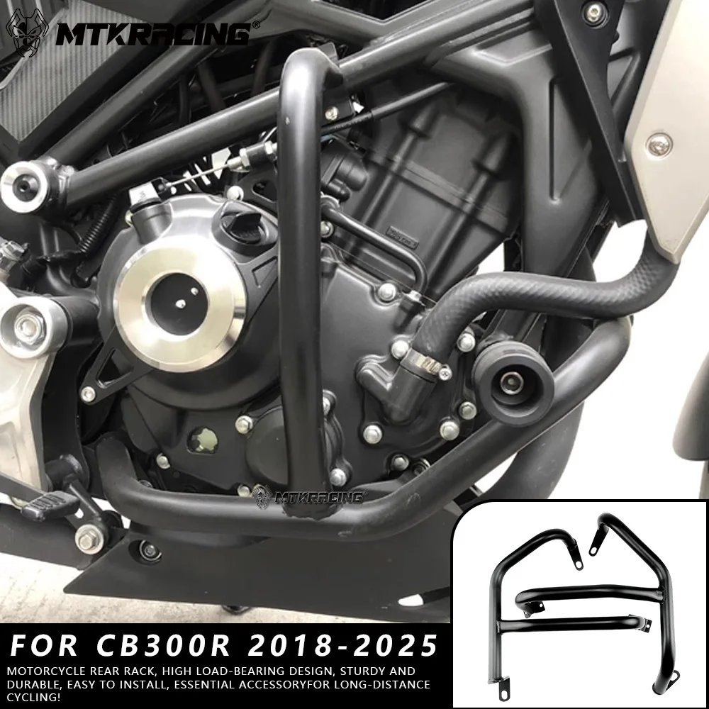 

MTKRACING For HONDA CB300R 2018-2025 Motorcycle Accessories Engine Bumper Crash Bar Body Protection Device