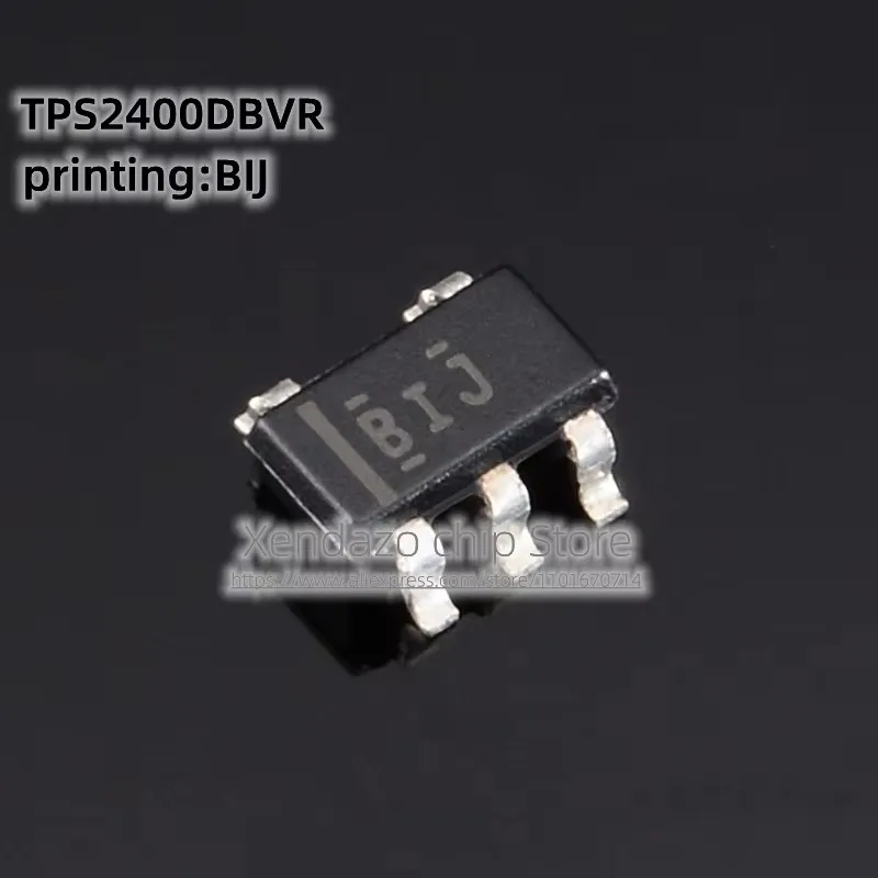 5pcs/lot TPS2400DBVR TPS2400DBVT Silk screen printing BIJ SOT23-5 package Original genuine Overvoltage protection controller chi