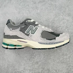 NewBalance Mannen/Vrouwen 2002 Onregelmatige Cut Demping Schoenen Unisex NB2002R Antislip Outdoor Lichtgewicht Trekking Sneakers