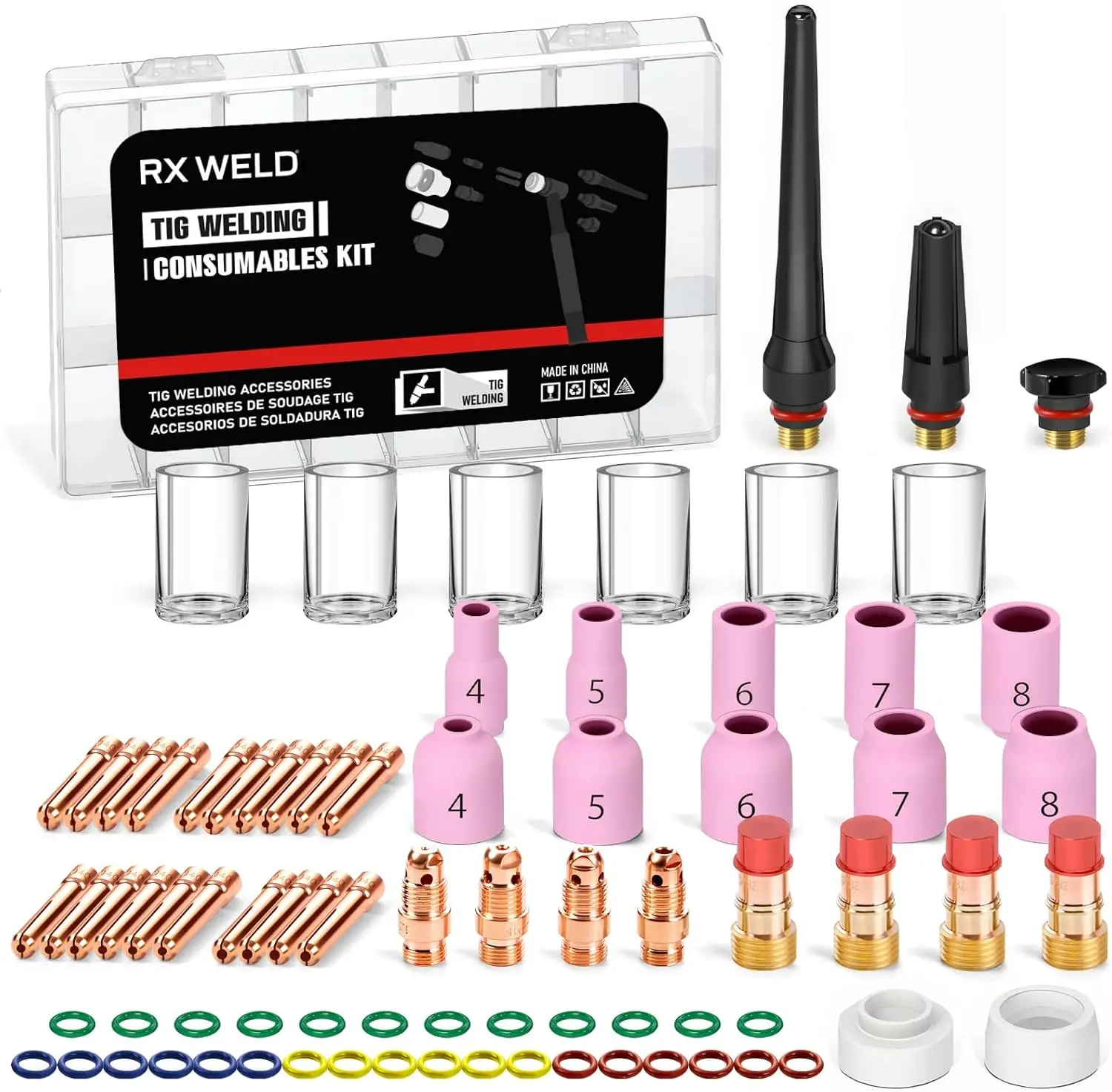 79PCS Tig Welding A…