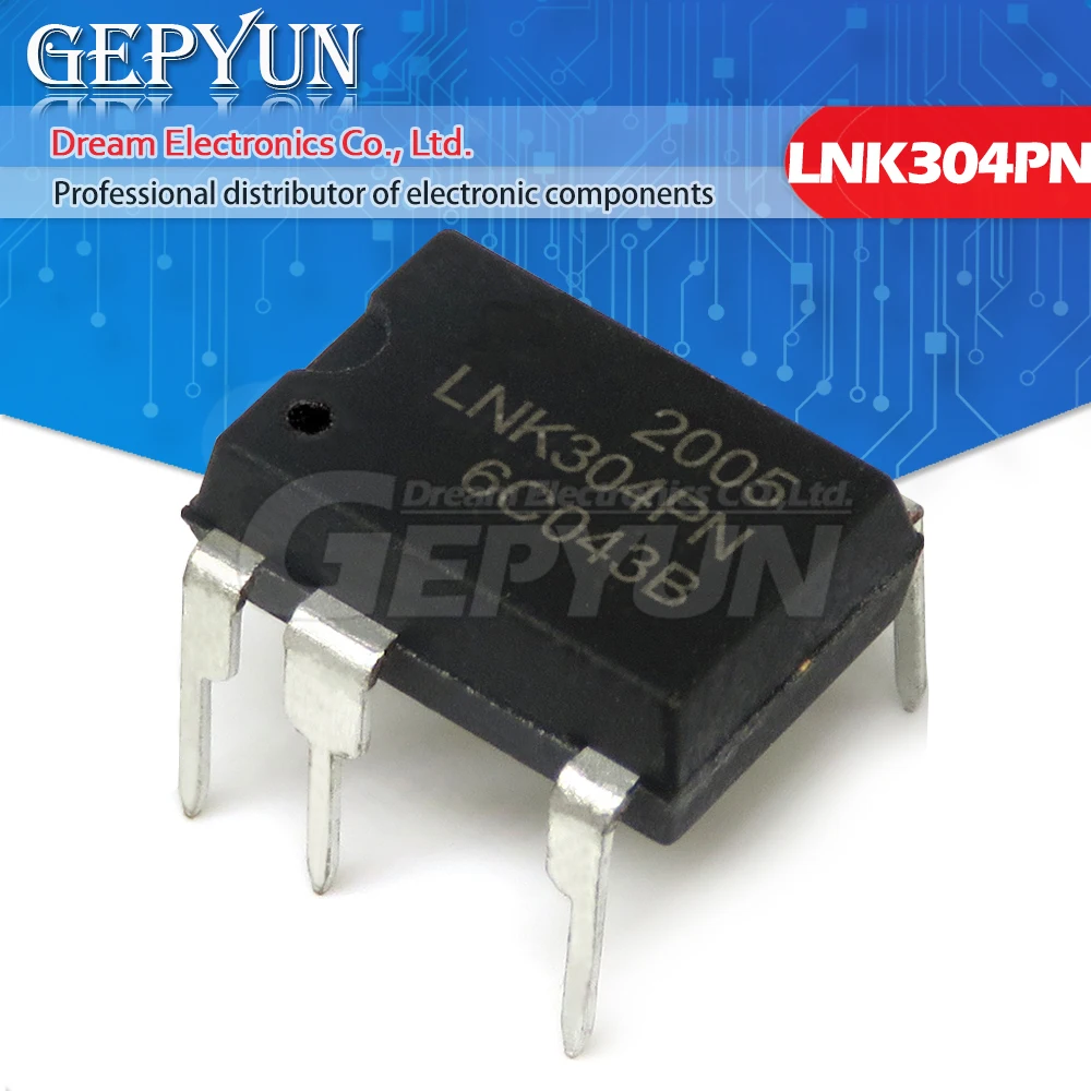 10PCS LNK304PN DIP7 LNK304P DIP LNK304 DIP-7 304PN new and IC