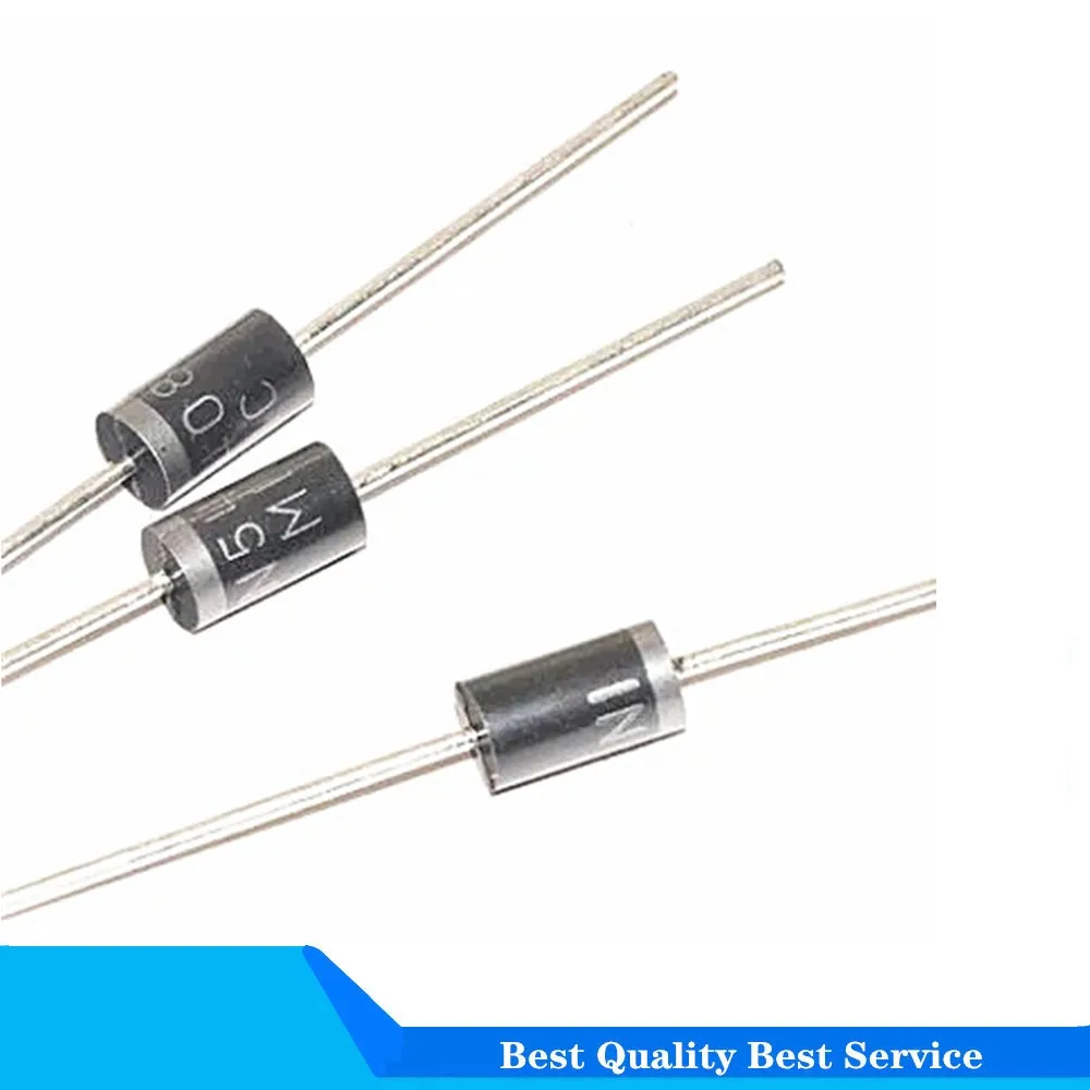 

20PCS Rectifier Diode 1N5408 1N5404 1N5401 1N5822 1N5818 UF5408 UF5402 6A10 10A10 DO-27 NEW