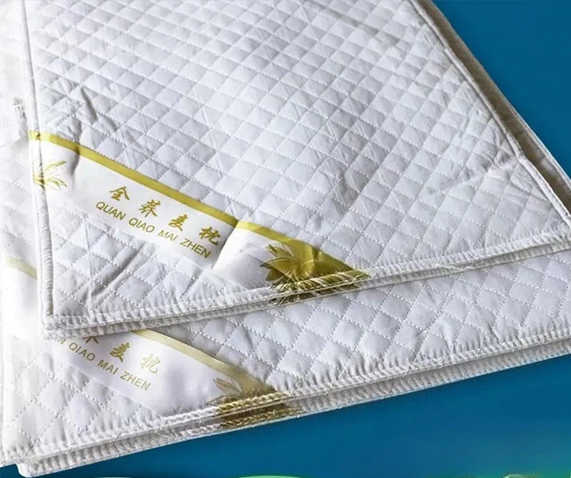 

1pcs Pure Cotton Pillowcase with Polyester Cotton Inner Liner Quilted Pillow Case with White Inner Liner Pillowcases