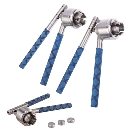 Imagen 2 del producto Crimpadora de vial, botella pulverizadora de Perfume de mano, máquina de sellado de botellas de vidrio, herramientas de prensado de tapas de botellas, 13/15/20mm