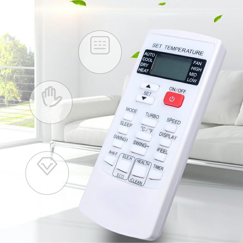 YKR-H/102E Air Conditioner Remote Control for AUX Fan World DELFA Niagara SHIVAKI JOCEL Premium YKR-H002 AC A/C Air Conditioner