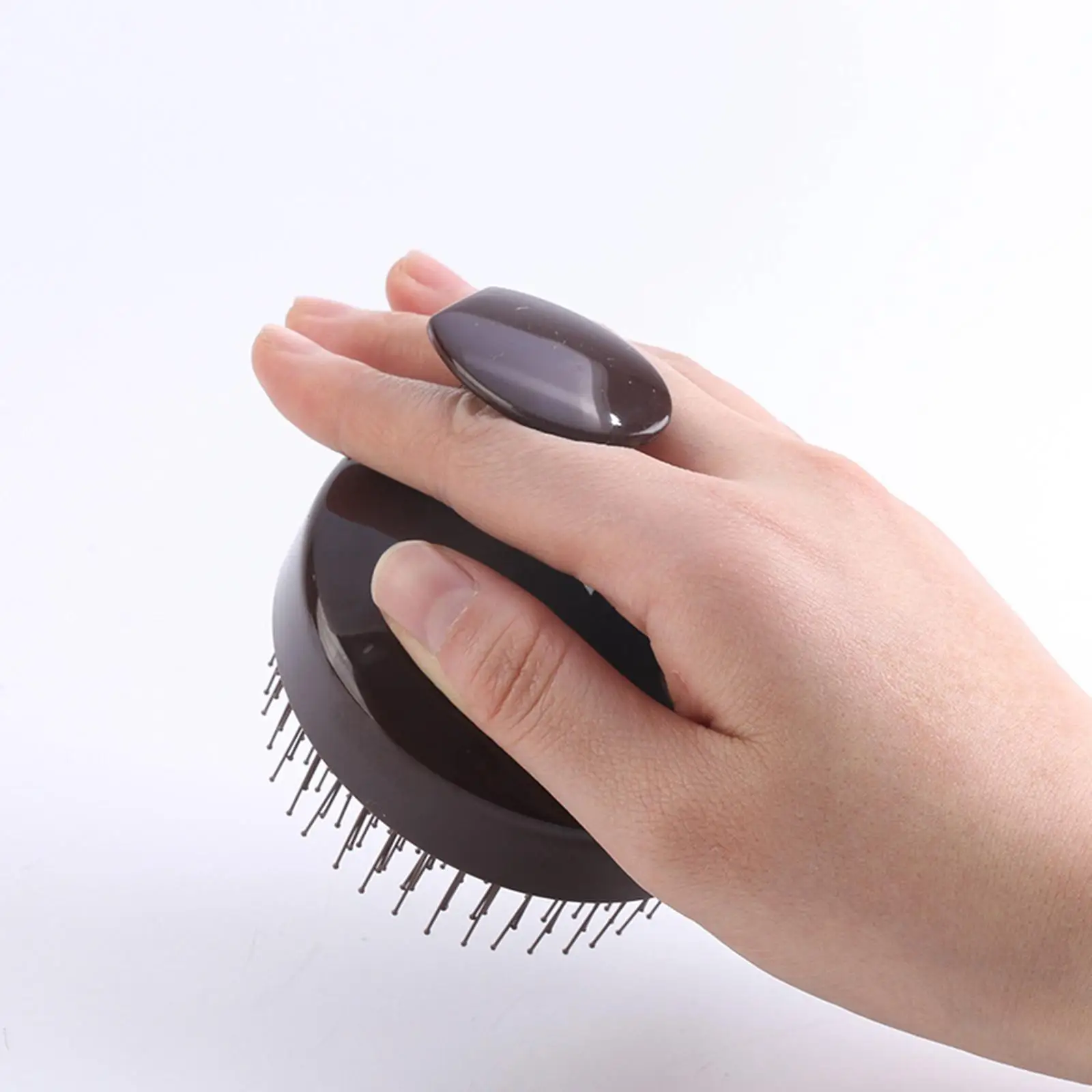 Brosse de Énergie du Cuir oral elu à Poils Fins, Peigne pour le Lavage des Cheveux