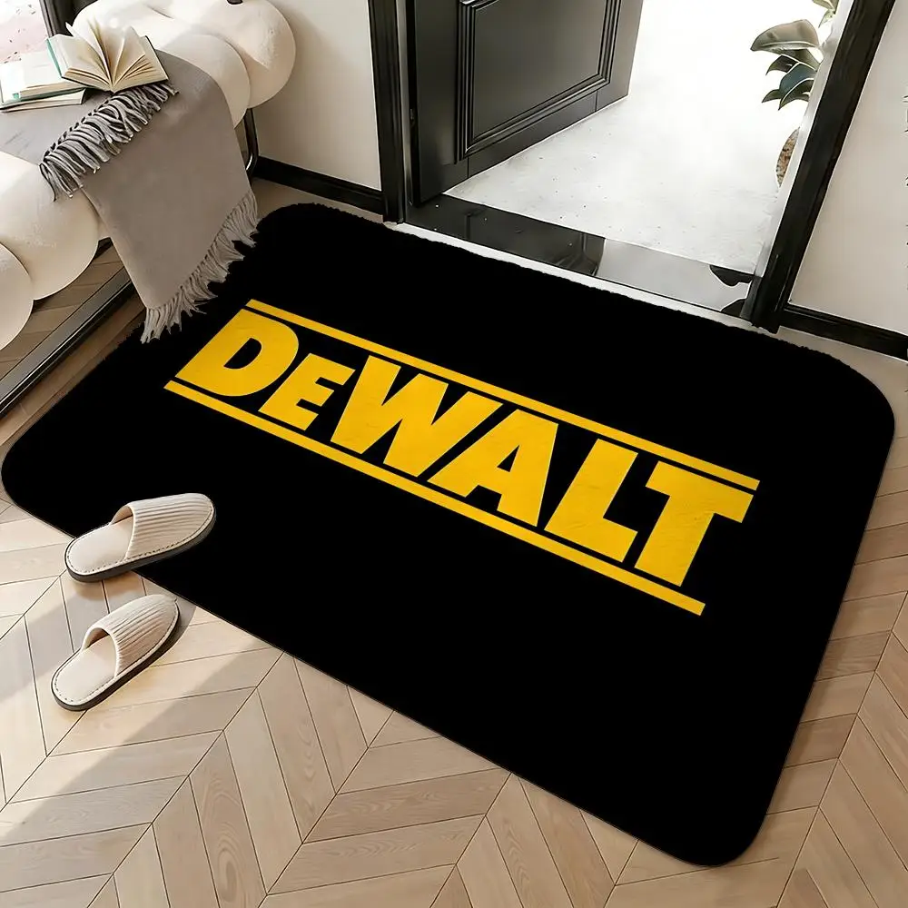 Soft Absorbent Non-Slip Rug Brand Tool DeWalt Floor Mat Home Decor Doormat Bedroom Floor Mat Shower Carpet