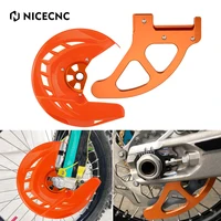 Para KTM EXC 300 2016-2023 protector de disco de freno trasero delantero para KTM SX 125 SX 250 EXC-F 350 SXF 450 XC XCF XCW 500 XCF-W TPi seis días