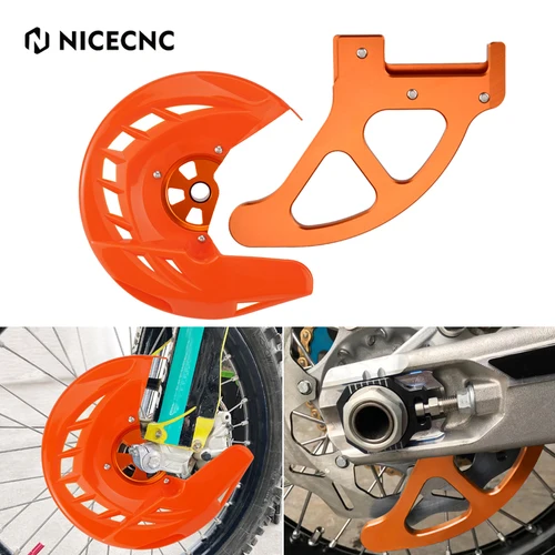 Para KTM EXC 300 2016-2023 protector de disco de freno trasero delantero para KTM SX 125 SX 250 EXC-F 350 SXF 450 XC XCF XCW 500 XCF-W TPi seis días