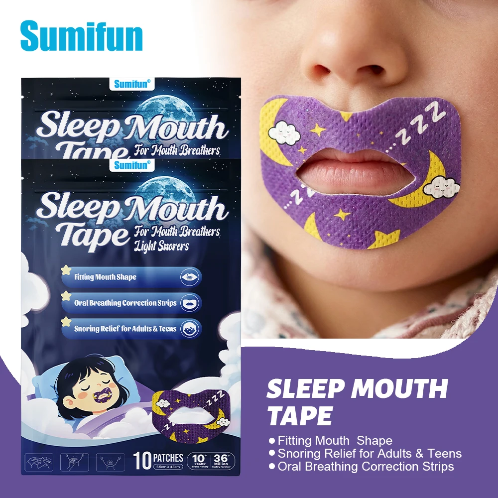10/100/200Pcs Sleep Mouth Tape Body Health Care