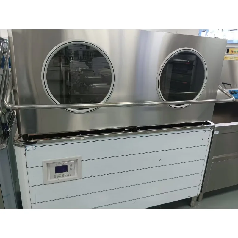 Stainless Steel Commercial Dishwasher Restaurant Hotel Commercial Hood Type Dishwasher Automatic Commercial Dishwasher for Sale