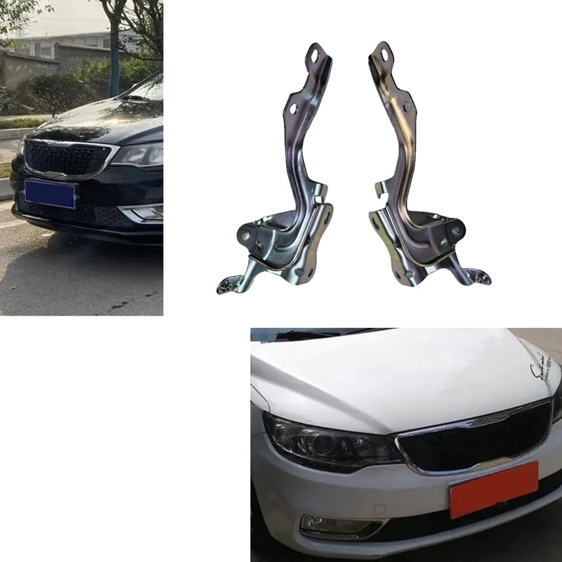 

1 пара крышек петель бокового капота водителя и пассажира 79110-1X000 79120-1X000 для Kia Forte 2009-2017 Сменные петли крышки капота двигателя