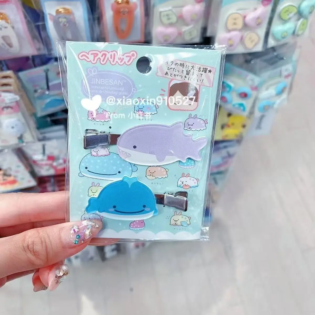 2Pcs Marine Animal Hair Clips Whale Shark Penguin Seal Cartoon Sea Creature Duckbill Barrettes Hairclips For Women Jewelry