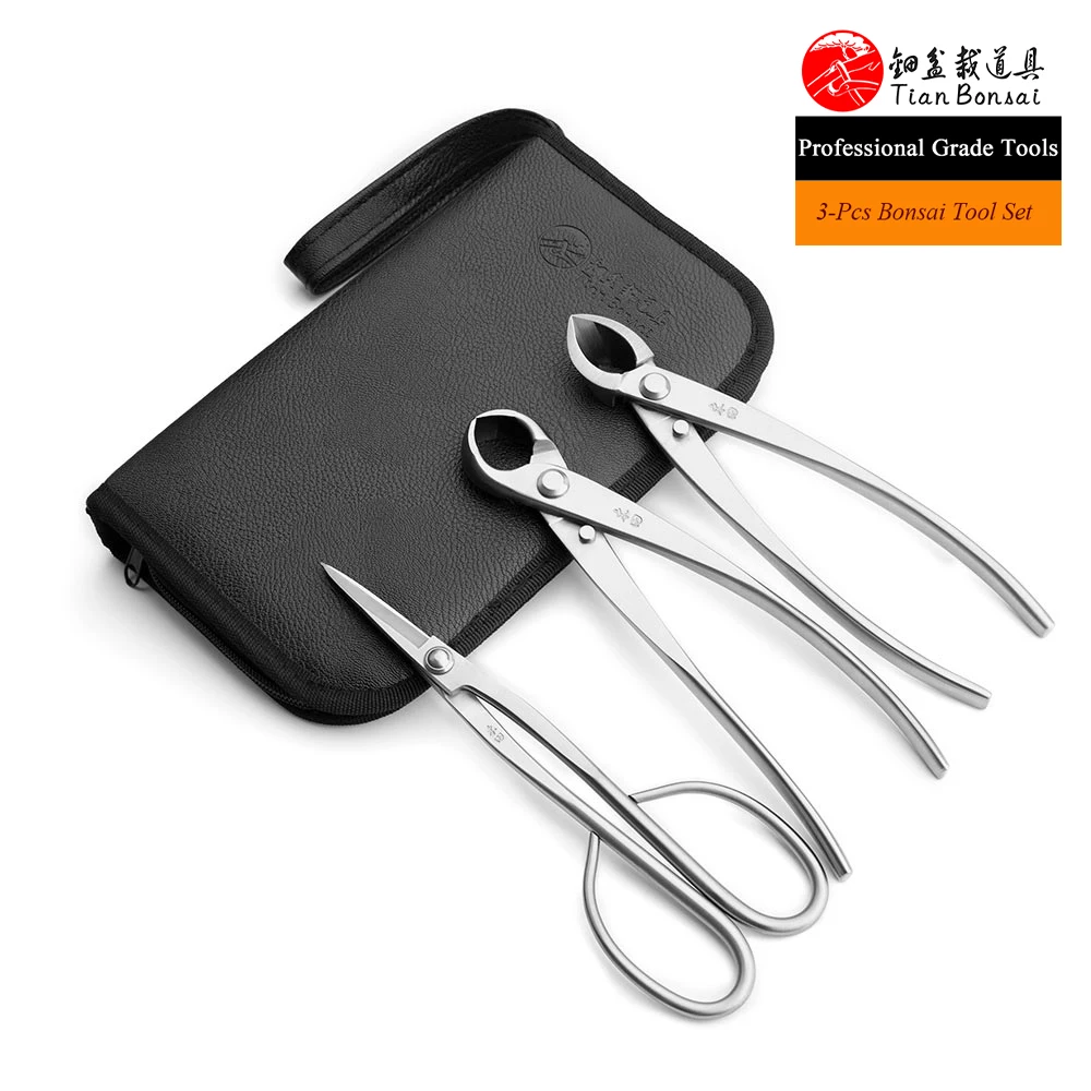 Professional Grade 3 PCS Bonsai tool Set NMK-01