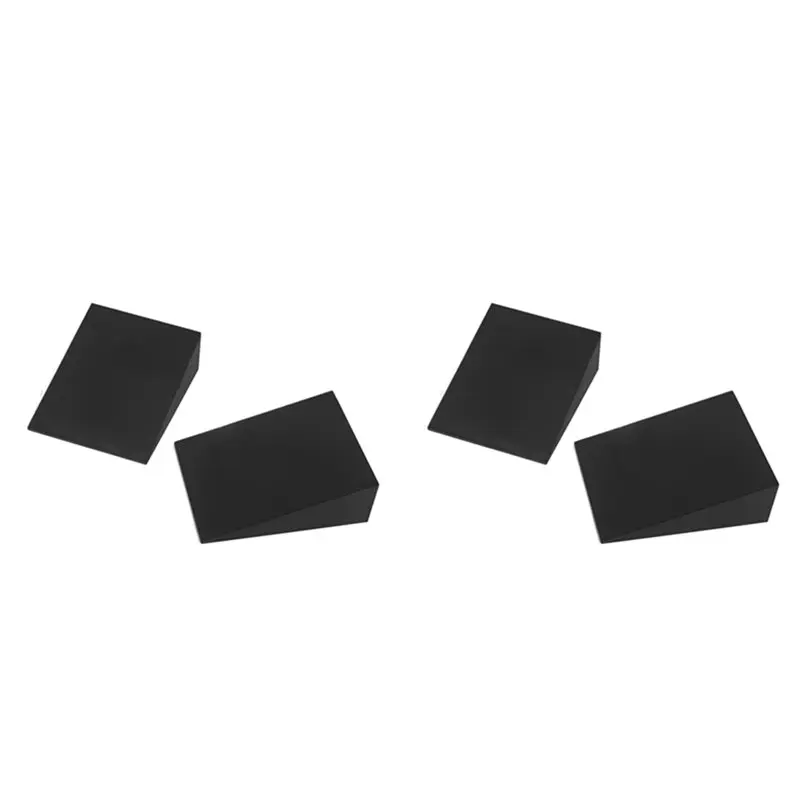 【TRAVEL ESSENTIAL】4Pcs Yoga Wedge Blocks EVA Yoga Wedge Stretch Slant Boards Exercise Yoga Block Pilates Wedge Squats Fitness Ac