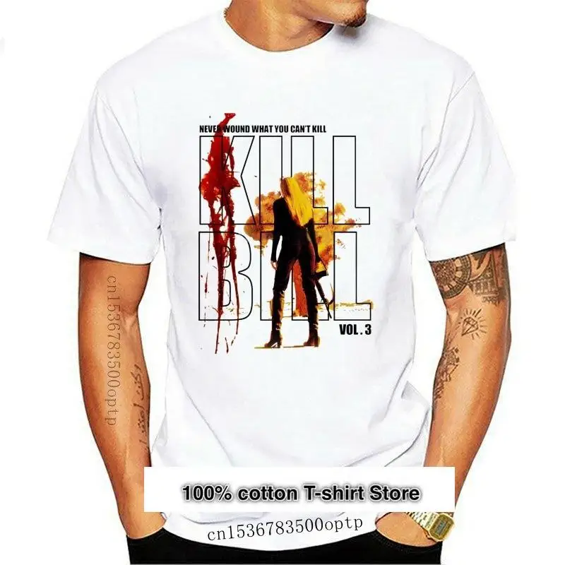 Camiseta Kill Bill V8 Uma Thurman 2003, naranja, amarillo, todas las tallas S a 4Xl, nueva