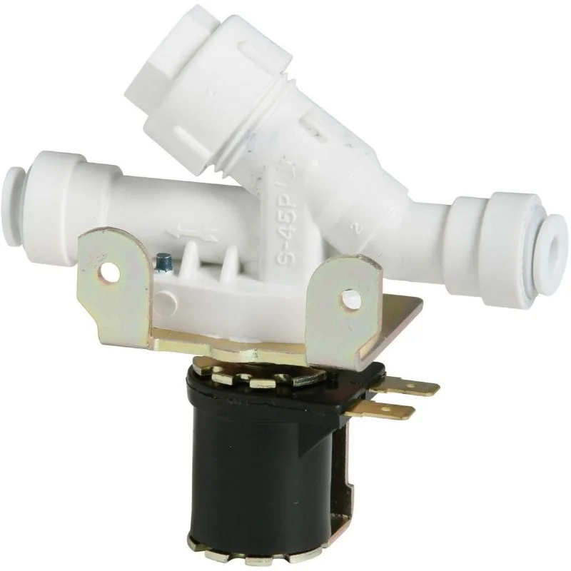 Halsey Taylor 35981C válvula-solenoide 1/4 " - 1/4", blanco